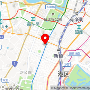 コインパーク 西新橋1丁目の地図