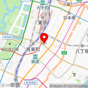 トミーバイクパーキング銀座の地図