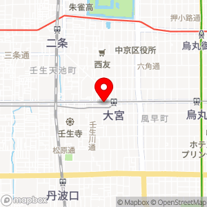 ファミリーマート 四条大宮店の地図