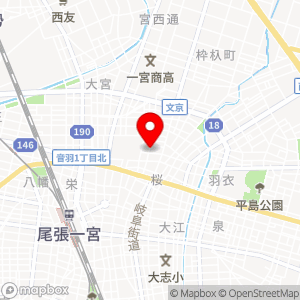 名鉄協商パーキング 一宮松降1丁目第3の地図