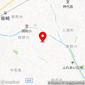 いなげや 狛江東野川店の地図