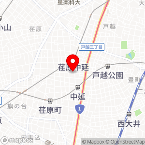 ナビパーク 中延第1の地図