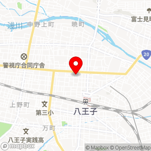 タイムズ 八王子横山町第3の地図