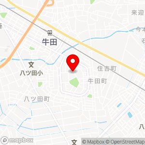名鉄協商パーキング 知立団地の地図