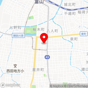 名鉄協商パーキング 富山総曲輪2丁目の地図