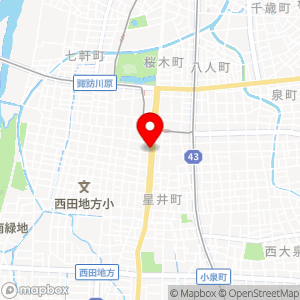 名鉄協商パーキング 富山秋水美術館前の地図