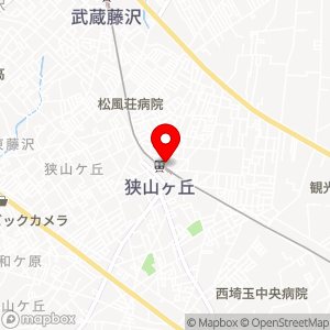 西武スマイルパーク 狭山ヶ丘駅東口第1の地図