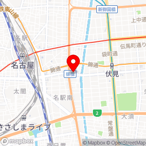セブンイレブン 名古屋名駅5柳橋の地図