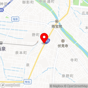 マルエー mini野町店の地図