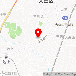 三井のリパーク 大田中央6丁目の地図