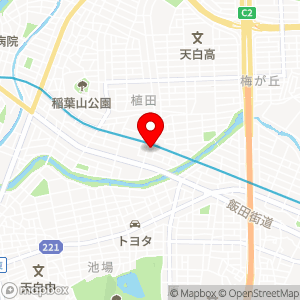 フィール RISE 植田店の地図
