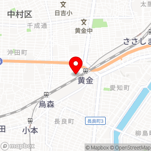 三井のリパーク 黄金駅前の地図