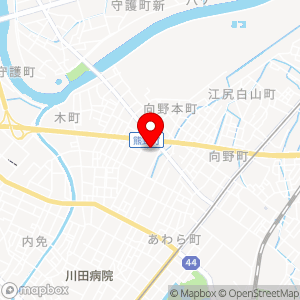 ヒラキストア 大坪店の地図