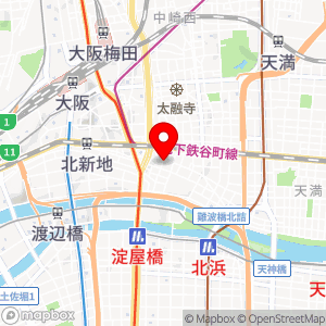三井のリパーク 西天満4丁目第3の地図