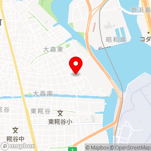 PEN 大森南5丁目第1の地図