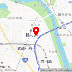 セブン-イレブン 川崎新丸子東2丁目店の地図