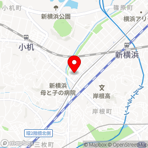 ファミリーマート スリーウェル新横浜店の地図