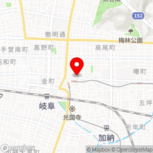 名鉄協商パーキング 名鉄岐阜駅北第2の地図