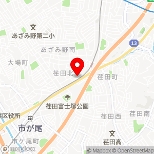 食品館あおば 荏田北店の地図