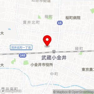 タイムズ 武蔵小金井北第3の地図