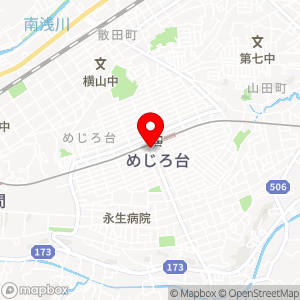 ファミリーマート めじろ台駅前店の地図