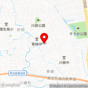 青柳8-55駐車場の地図