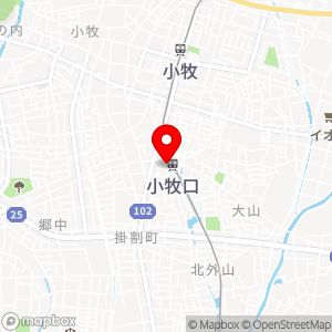 タイムズ 小牧口駅前の地図