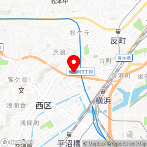 ローソン 横浜鶴屋町店の地図