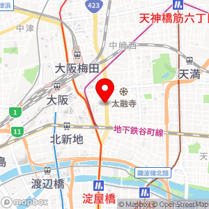 コインパーク 曽根崎2丁目(2)の地図