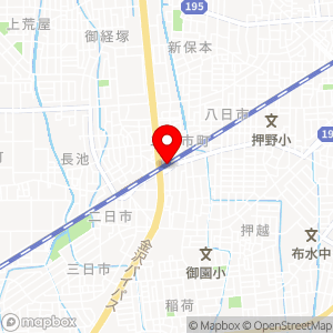 IRいしかわ鉄道野々市駅前駐車場の地図