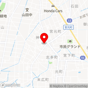 Ｐ川越神明町-０１駐車場の地図