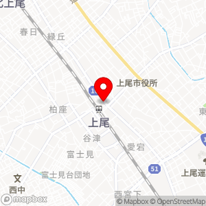 セブン-イレブン アリコベール上尾店の地図