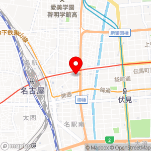 名鉄協商パーキング 名駅の地図