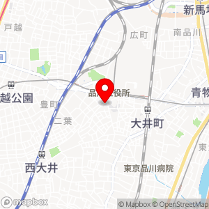 三井のリパーク 大井2丁目第7の地図