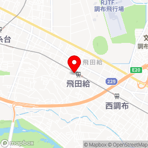 ローソン 飛田給駅南口店の地図