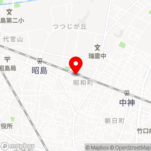 ホワイトピア さわやかピュア昭島昭和町店の地図