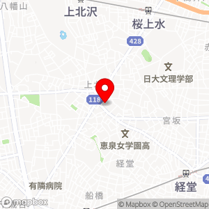 ヨークマート 桜上水店の地図