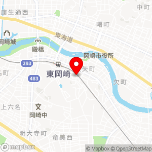 名鉄協商パーキング 東岡崎駅東の地図
