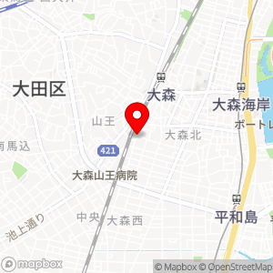 まいばすけっと 大森北4丁目店の地図