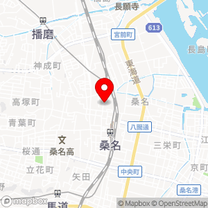 名鉄協商パーキング 桑名駅西の地図