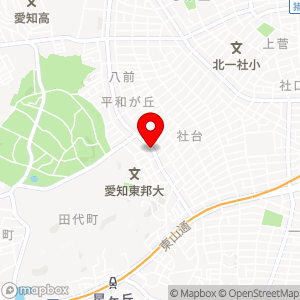 ファミリーマート 名東平和が丘店の地図