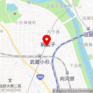 GSパーク 新丸子の地図
