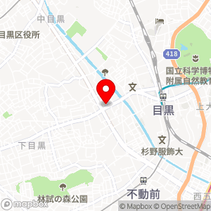 コインパーク 目黒2丁目の地図