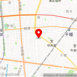 三井のリパーク 新栄第2の地図