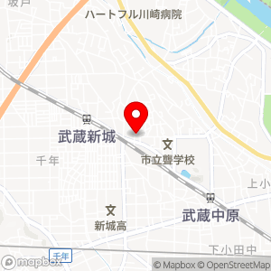 タイムズ 上小田中3丁目の地図