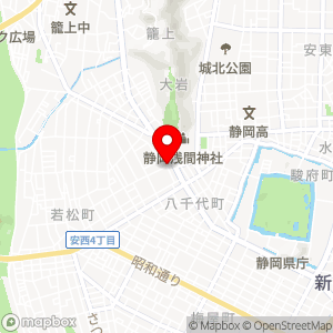 三井のリパーク 静岡片羽町第2の地図