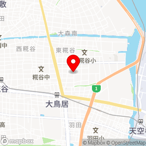 コモディイイダ 東糀谷店の地図
