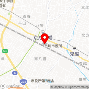 セブン-イレブン 市川八幡2丁目店の地図