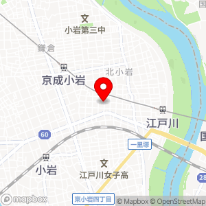 ファミリーマート みすみ北小岩店の地図