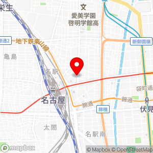 名鉄協商パーキング 名駅3丁目第5の地図